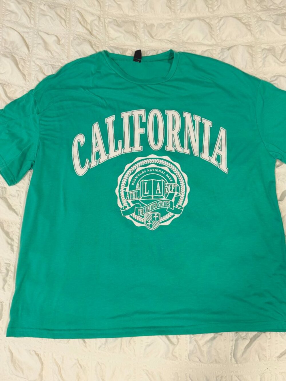 California Oversized Graphic Tee